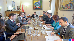 Guvernatori Sejko në takimin me misionin e FMN-së, 6 nëntor 2018
