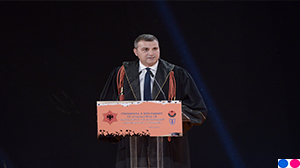 Guvernatori Sejko në ceremoninë e diplomimit të studentëve të Fakultetit Ekonomik, UT, 07.11.2018
