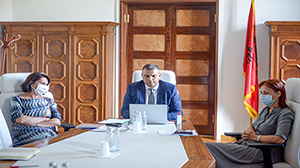 Governor Sejko: Virtual meeting with the International Monetary Fund mission