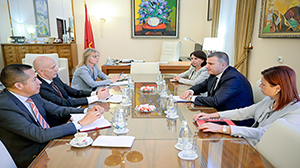 Governor Sejko meets the Executive Director of the World Bank for Albania, Mr. Matteo Bugamelli