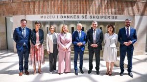 Guvernatori i Bankës Kombëtare të Austrisë, z. Martin Kocher, zhvilloi një vizitë zyrtare në Bankën e Shqipërisë