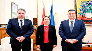 Guvernatori Sejko takohet me përfaqësues të BERZH, 25 mars 2024