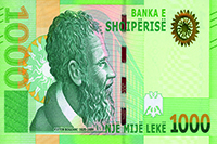Kartëmonedha 1000 Lekë