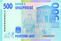Kartëmonedha 500 Lekë