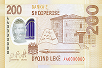 Kartëmonedha 200 Lekë