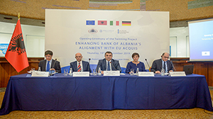 Bank of Albania launches Twinning Project “Enhancing Bank of Albania’s alignment with EU Acquis”