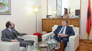 Governor Sejko receives H.E. Mr. Marcos Alonso Alonso, New Ambassador of the Kingdom of Spain in Albania