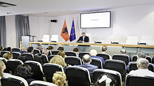 Guvernatori Sejko në konferencën për shtyp për vendimmarrjen e politikës monetare, 7 maj 2025