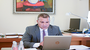 Governor Sejko at the Press Conference on MP decision, 5 August 2020