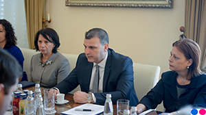Guvernatori Sejko në takim me misionin e Fondit Monetar Ndërkombëtar, 25 prill 2019
