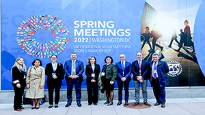 Governor Sejko attends the IMF and WBG Spring Meetings 23.04.2022