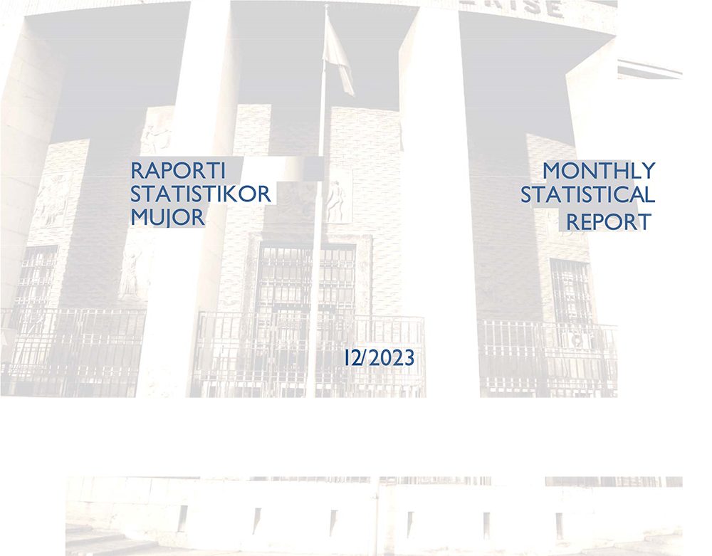 Raporti Statistikor - dhjetor 2023
