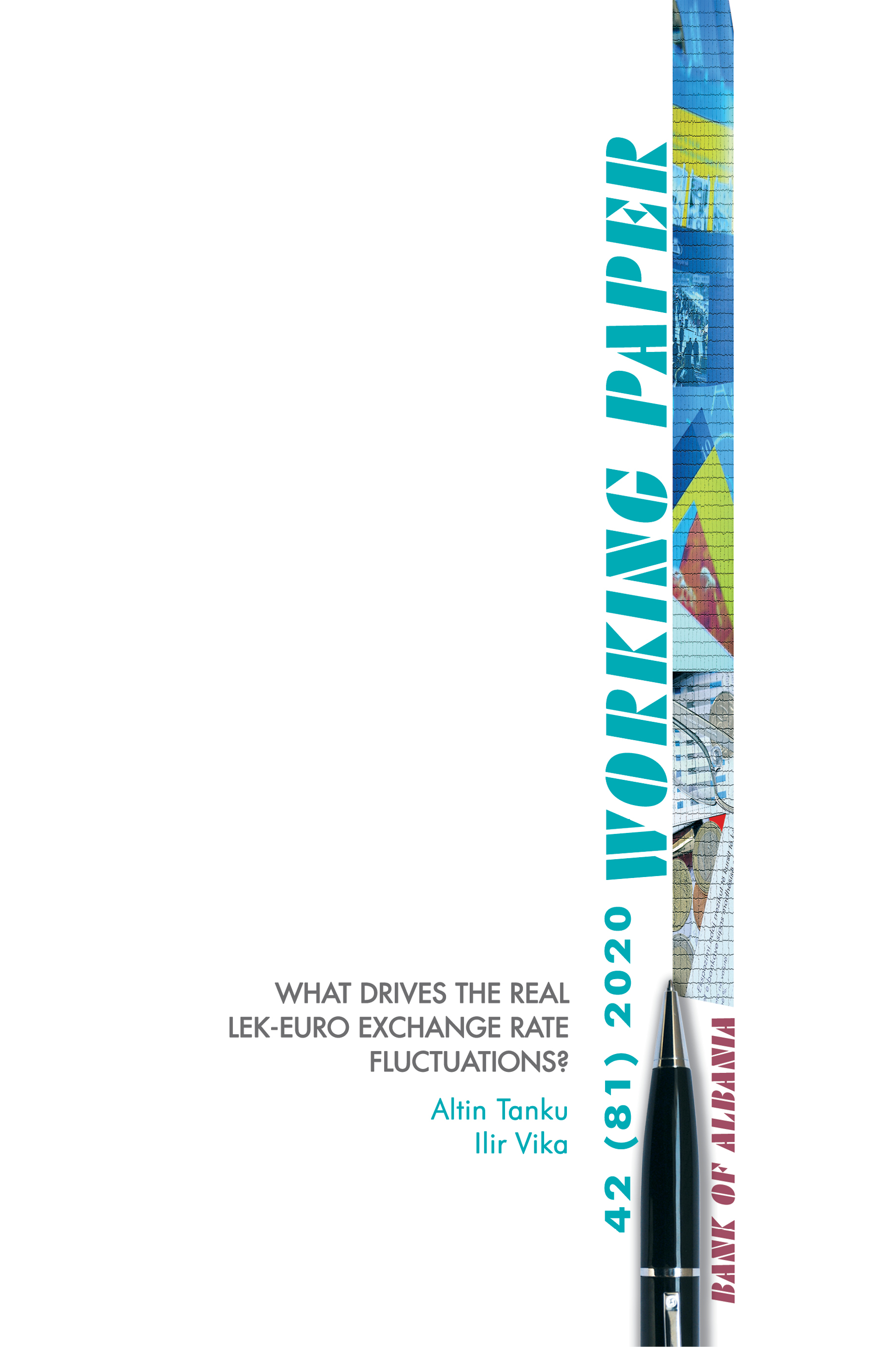 What drives the real lek-euro exchange rate fluctuations?