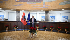 Governor Sejko addresses end-of-year meeting with journalists and media representatives and Governor’s Award ceremony