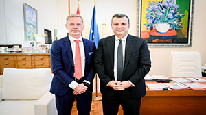 Mbi vizitën e Guvernatorit të Bankës Kombëtare të Kroacisë, z. Boris Vujčić, pranë Bankës së Shqipërisë