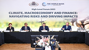 Governor Sejko: Welcome address to the High-Level Forum 2023 on “Climate, Macroeconomy, and Finance: Navigating Risks and Driving Impacts”