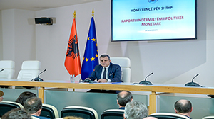 Konferencë për shtyp e Guvernatorit Sejko për vendimmarrjen e politikës monetare, 23 mars 2023
