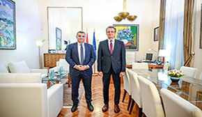 Guvernatori Sejko takon Ambasadorin e ri të Sllovakisë, Sh.T.Z. Albin Otruba