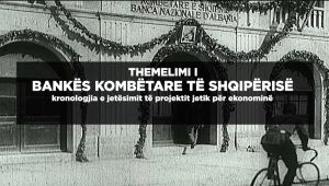Themelimi i Bankës Kombëtare të Shqipnis – 1925