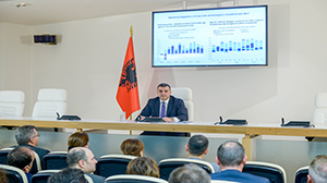 02.05.2018, Konferencë për shtyp e Guvernatorit Sejko për vendimmarrjen e politikës monetare