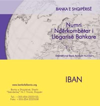 IBAN - Numri Ndërkombëtar i Llogarisë Bankare