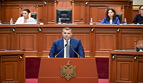 Guvernatori Sejko në prezantimin e Raportit Vjetor 2022 të BSH në Kuvendin e Shqipërisë, 06.07.2023